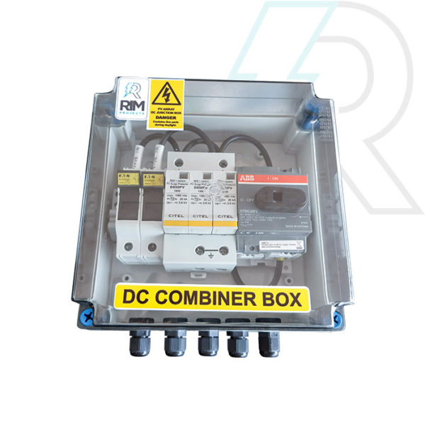 Solar on-grid Single string DC Distribution Box with 1000V